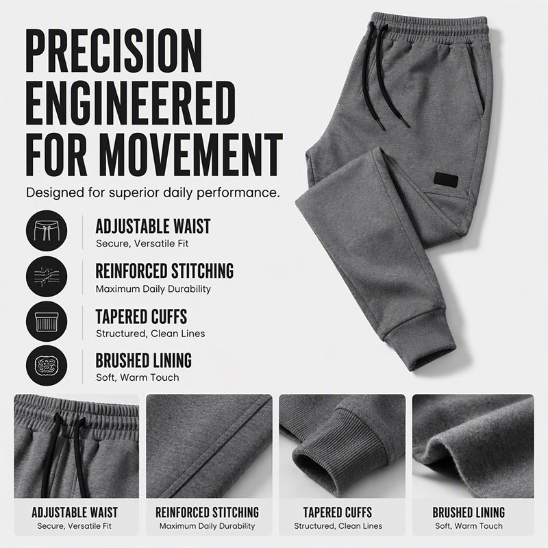 🔥 Men's Thermal Sweatpants | Warm & Comfortable – Cozy Fit for Winter Days ✨