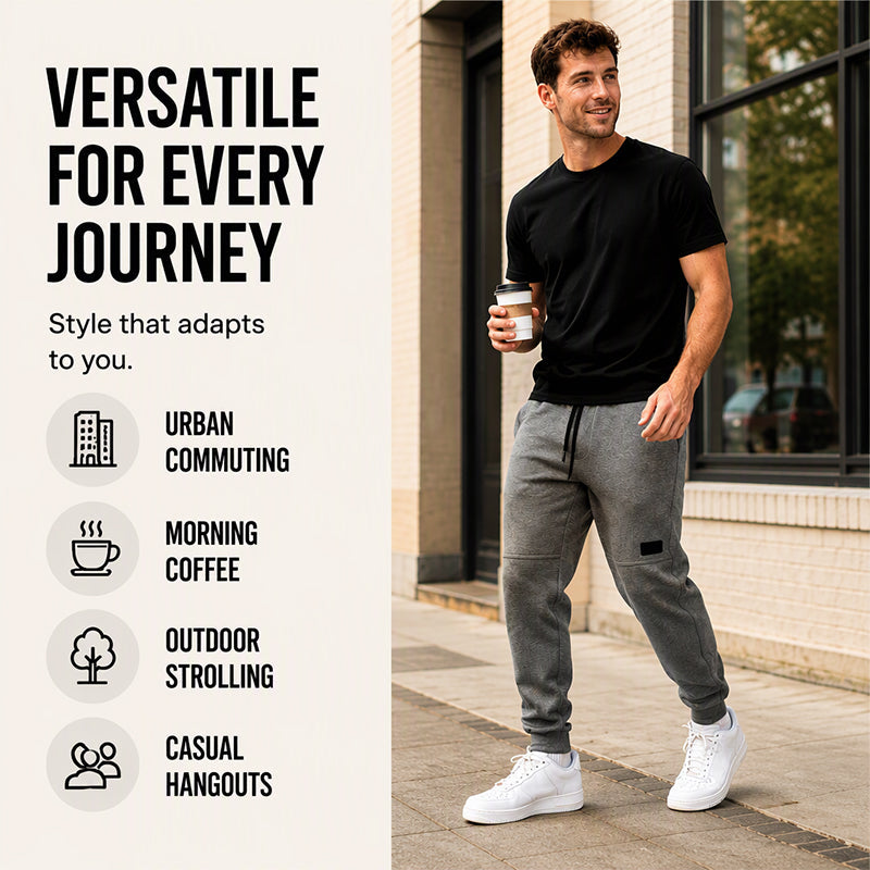 🔥 Men's Thermal Sweatpants | Warm & Comfortable – Cozy Fit for Winter Days ✨