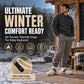 🧸 Men's Plush-Lined Winter Slippers | Warm & Cozy – Soft Comfort for Home Days ✨