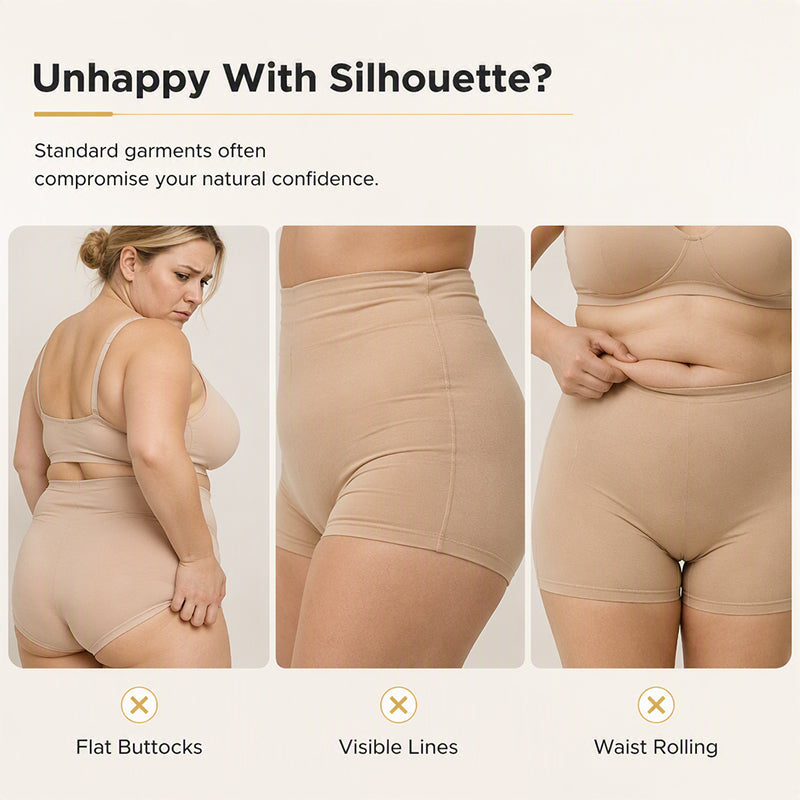 💖🌺 Women's High-Waist Padded Shapewear Shorts | Tummy Control & Butt Lift – Smooth Shape for Every Outfit ✨