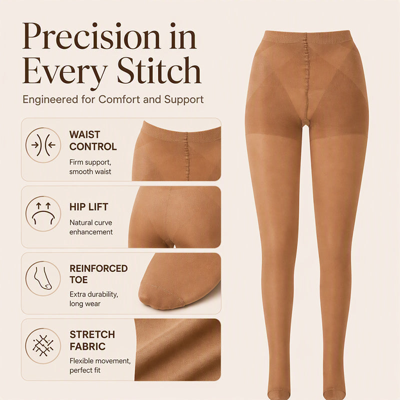 💖🧦 Run-Resistant Ultra Sheer Pantyhose | Invisible & Durable – Smooth Legs, Zero Snags ✨