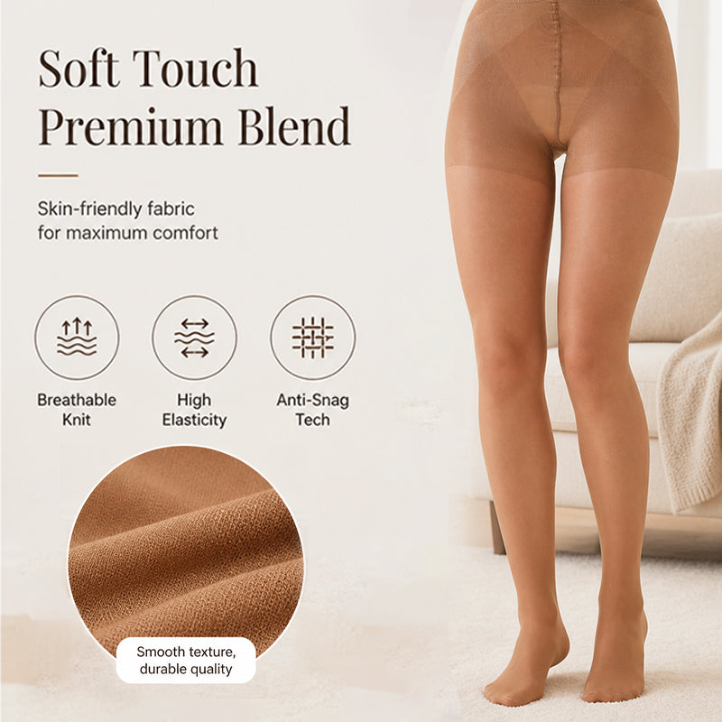 💖🧦 Run-Resistant Ultra Sheer Pantyhose | Invisible & Durable – Smooth Legs, Zero Snags ✨