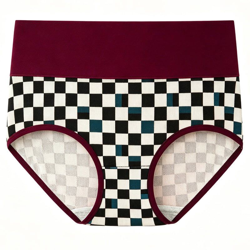 🌺🩲 Women's Soft High-Waisted Stretch Panties | Comfy Fit & Smooth Waist – All-Day Wear ✨