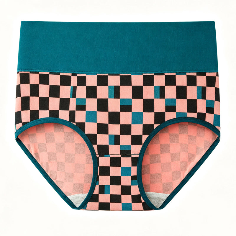 🌺🩲 Women's Soft High-Waisted Stretch Panties | Comfy Fit & Smooth Waist – All-Day Wear ✨