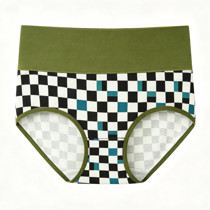 🌺🩲 Women's Soft High-Waisted Stretch Panties | Comfy Fit & Smooth Waist – All-Day Wear ✨