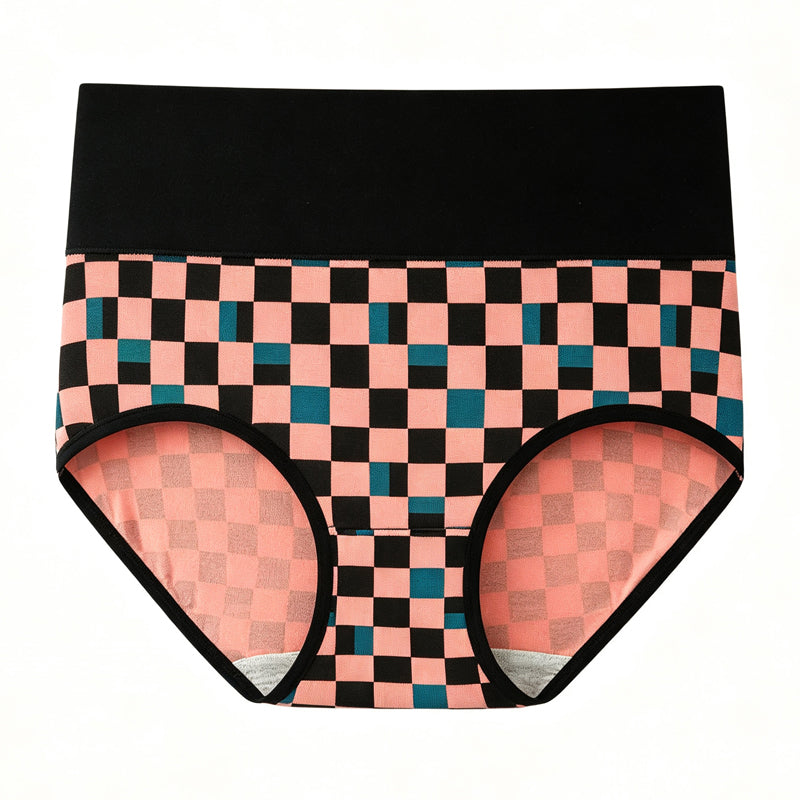 🌺🩲 Women's Soft High-Waisted Stretch Panties | Comfy Fit & Smooth Waist – All-Day Wear ✨