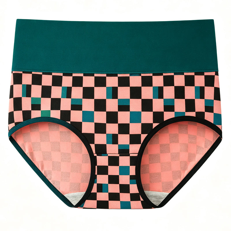 🌺🩲 Women's Soft High-Waisted Stretch Panties | Comfy Fit & Smooth Waist – All-Day Wear ✨