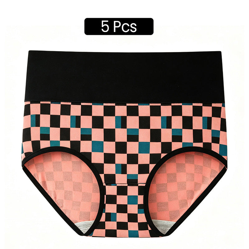 🌺🩲 Women's Soft High-Waisted Stretch Panties | Comfy Fit & Smooth Waist – All-Day Wear ✨