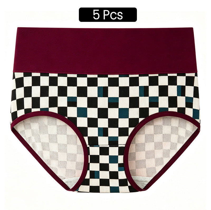 🌺🩲 Women's Soft High-Waisted Stretch Panties | Comfy Fit & Smooth Waist – All-Day Wear ✨