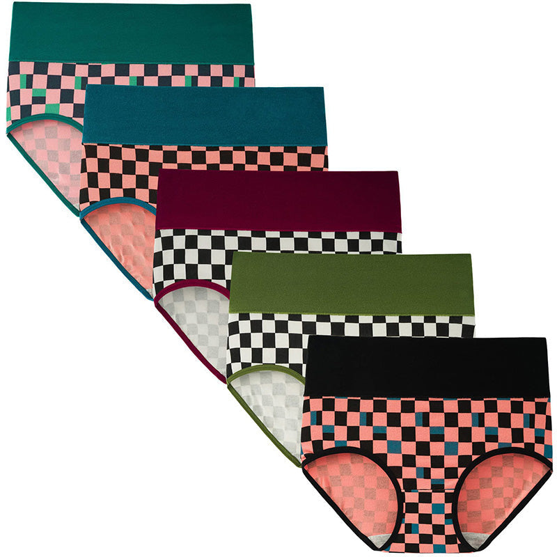 🌺🩲 Women's Soft High-Waisted Stretch Panties | Comfy Fit & Smooth Waist – All-Day Wear ✨