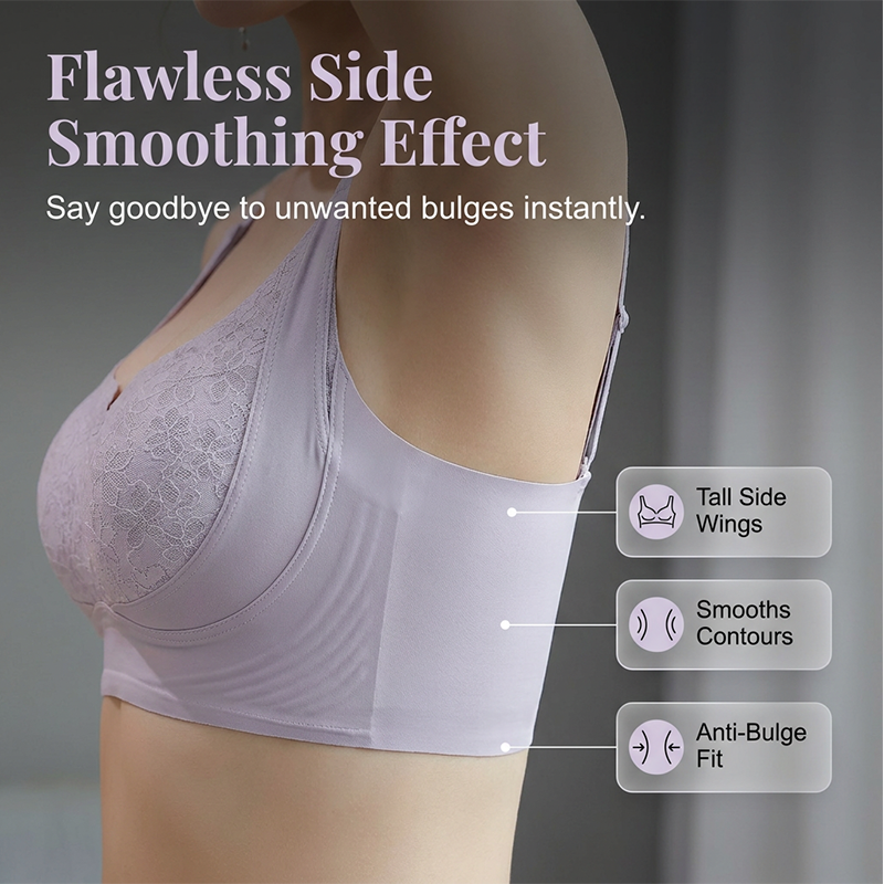 👙 Women's Wireless Support Bra | Comfortable Lift & All-Day Support – No Wire, No Pressure ✨