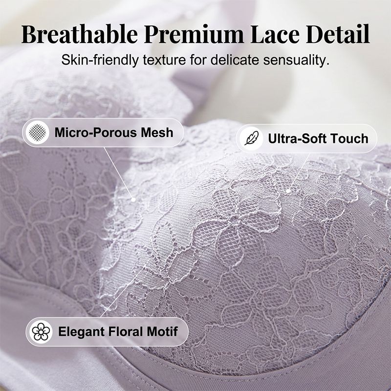 👙 Women's Wireless Support Bra | Comfortable Lift & All-Day Support – No Wire, No Pressure ✨