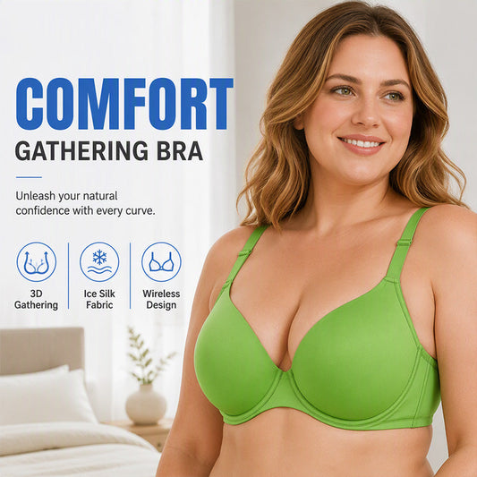 🌈👙 Women's Plus Size Push-Up Bra | Flattering Lift & Full Coverage – Confident Shape ✨