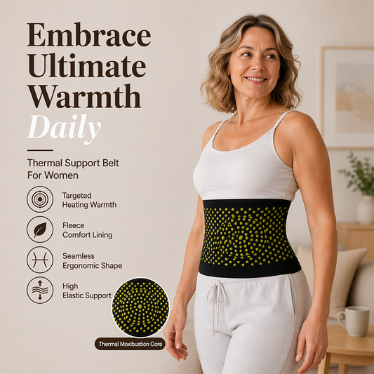 🔥 Women's Winter High-Stretch Waist Protector | Flexible Warmth & Core Support – No Bulk Under Clothes ✨