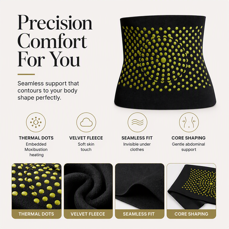 🔥 Women's Winter High-Stretch Waist Protector | Flexible Warmth & Core Support – No Bulk Under Clothes ✨