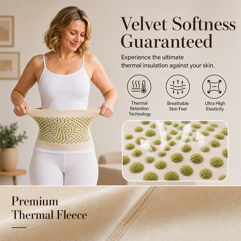 🔥 Women's Winter High-Stretch Waist Protector | Flexible Warmth & Core Support – No Bulk Under Clothes ✨