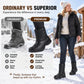 ❄️🥾 Unisex Plush-Lined Waterproof Snow Boots | Warm & Dry – Slip-Resistant Grip for Snow & Ice ✨