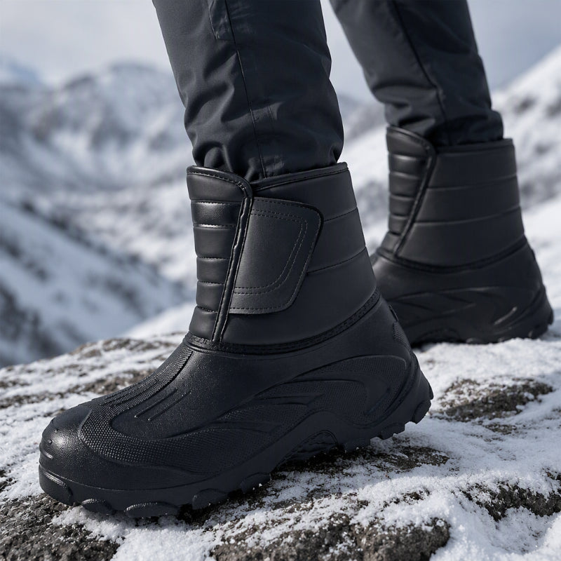 ❄️🥾 Unisex Plush-Lined Waterproof Snow Boots | Warm & Dry – Slip-Resistant Grip for Snow & Ice ✨