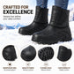❄️🥾 Unisex Plush-Lined Waterproof Snow Boots | Warm & Dry – Slip-Resistant Grip for Snow & Ice ✨