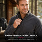 🔥 Men's Polar Fleece Stand Collar Sweatshirt | Wind-Blocking Warmth – Soft, Cozy & Layer-Ready ✨