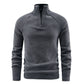 🔥 Men's Polar Fleece Stand Collar Sweatshirt | Wind-Blocking Warmth – Soft, Cozy & Layer-Ready ✨