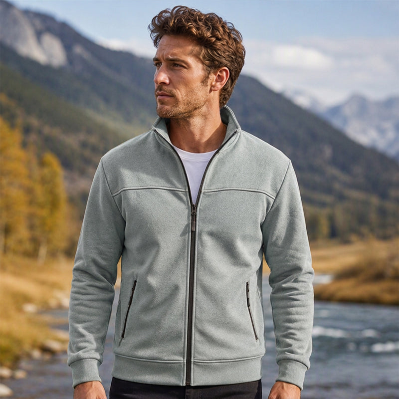❄️🧥 Men's Casual Stand Collar Jacket | Clean Lines, Easy Layering – Sharp Look for Everyday Wear ✨