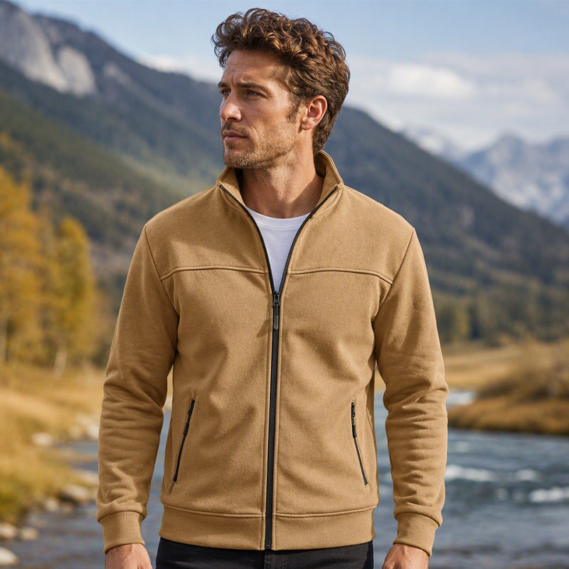 ❄️🧥 Men's Casual Stand Collar Jacket | Clean Lines, Easy Layering – Sharp Look for Everyday Wear ✨