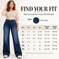 🔥 Women's High Waist Thermal Wide-Leg Jeans | Warm & Slimming – Cozy Fit for Cold Days ✨