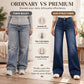 🔥 Women's High Waist Thermal Wide-Leg Jeans | Warm & Slimming – Cozy Fit for Cold Days ✨