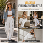 👖 Women's Retro High Waisted Curved Leg Jeans | Vintage Vibe, Figure-Flattering – Effortless Chic for Everyday ✨
