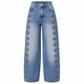 👖 Women's Retro High Waisted Curved Leg Jeans | Vintage Vibe, Figure-Flattering – Effortless Chic for Everyday ✨