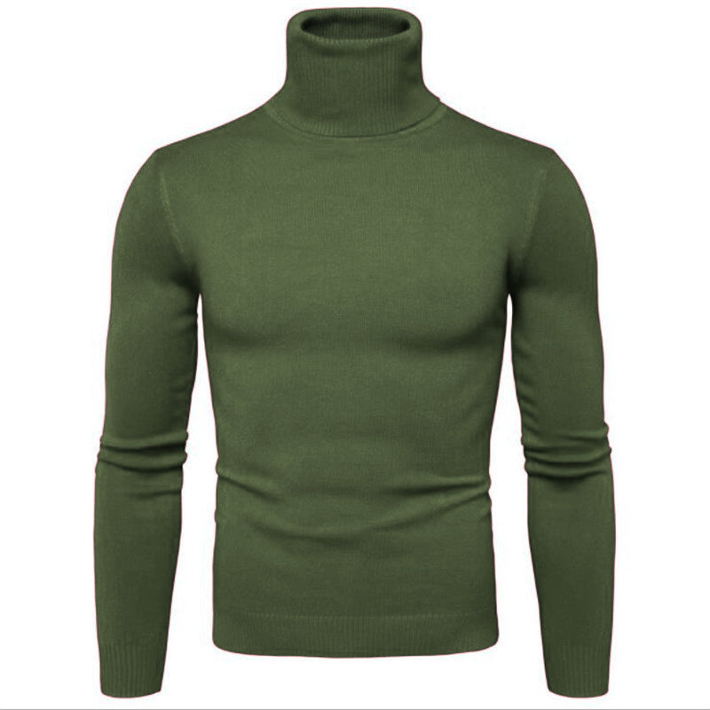 ❄️🌬️ Men's Classic Slim Fit Turtleneck | Sharp Silhouette, Cozy Warmth – Effortless Layering Essential ✨