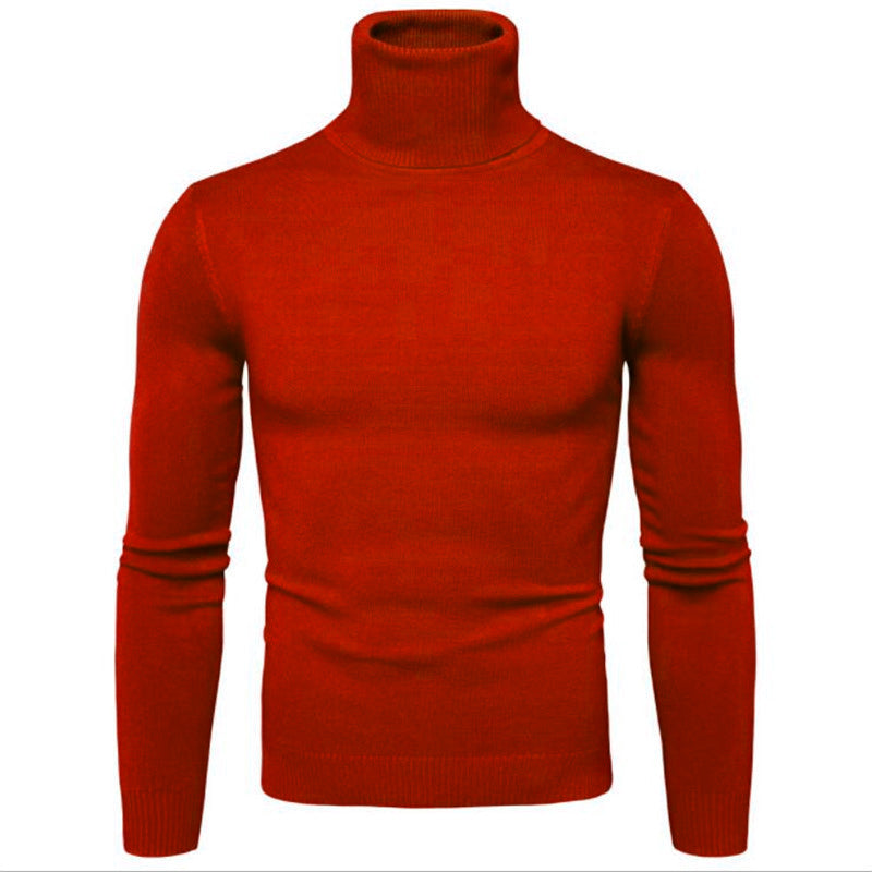 ❄️🌬️ Men's Classic Slim Fit Turtleneck | Sharp Silhouette, Cozy Warmth – Effortless Layering Essential ✨