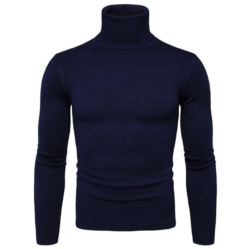 ❄️🌬️ Men's Classic Slim Fit Turtleneck | Sharp Silhouette, Cozy Warmth – Effortless Layering Essential ✨