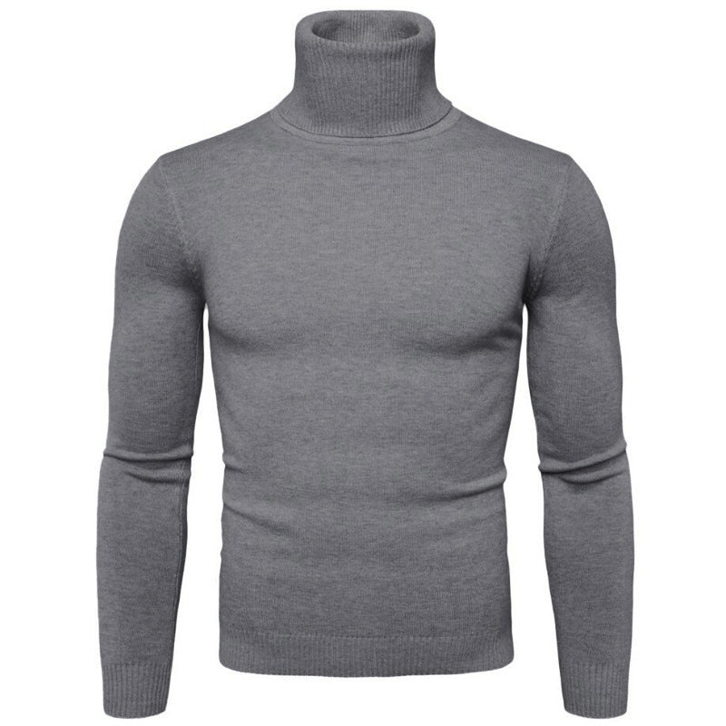 ❄️🌬️ Men's Classic Slim Fit Turtleneck | Sharp Silhouette, Cozy Warmth – Effortless Layering Essential ✨
