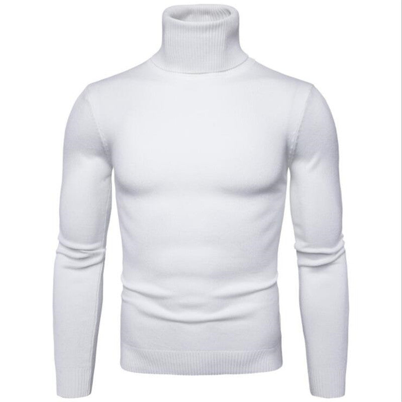 ❄️🌬️ Men's Classic Slim Fit Turtleneck | Sharp Silhouette, Cozy Warmth – Effortless Layering Essential ✨