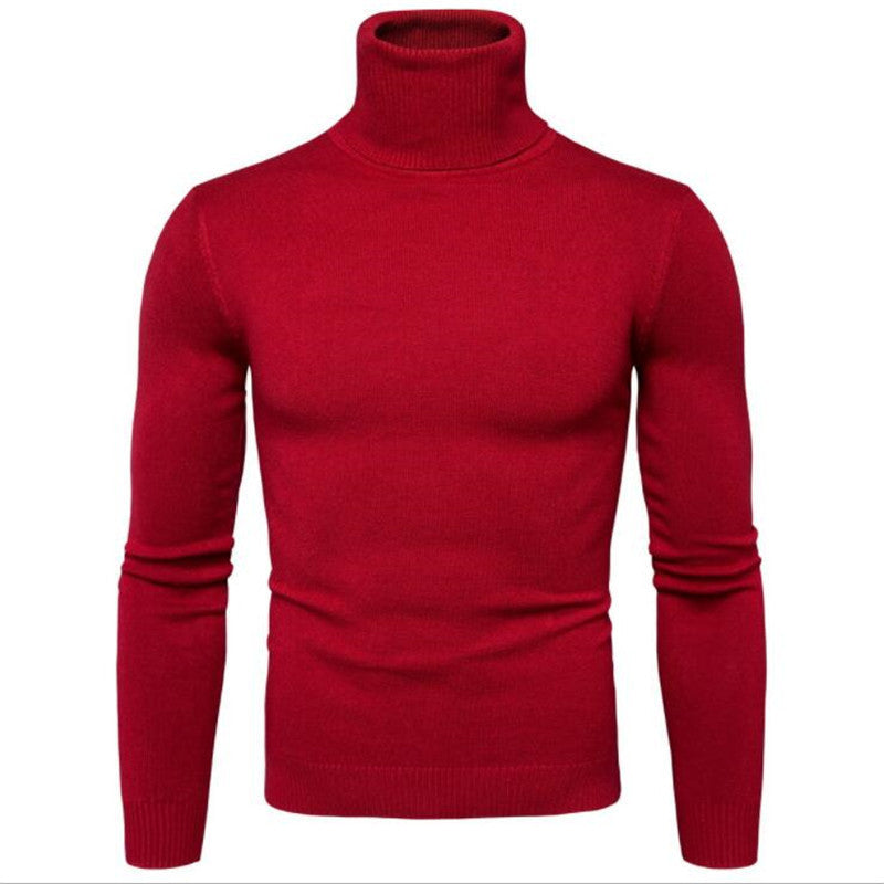 ❄️🌬️ Men's Classic Slim Fit Turtleneck | Sharp Silhouette, Cozy Warmth – Effortless Layering Essential ✨