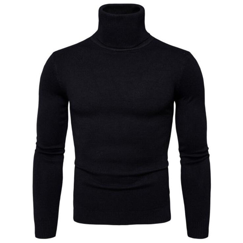 ❄️🌬️ Men's Classic Slim Fit Turtleneck | Sharp Silhouette, Cozy Warmth – Effortless Layering Essential ✨
