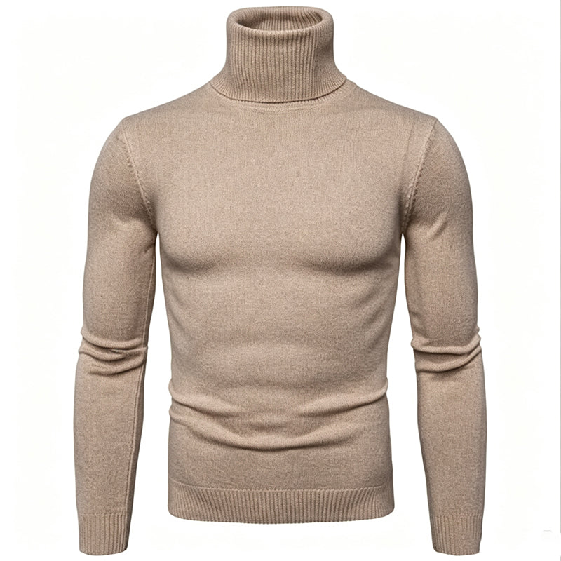 ❄️🌬️ Men's Classic Slim Fit Turtleneck | Sharp Silhouette, Cozy Warmth – Effortless Layering Essential ✨
