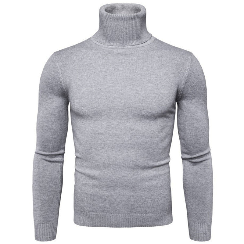 ❄️🌬️ Men's Classic Slim Fit Turtleneck | Sharp Silhouette, Cozy Warmth – Effortless Layering Essential ✨