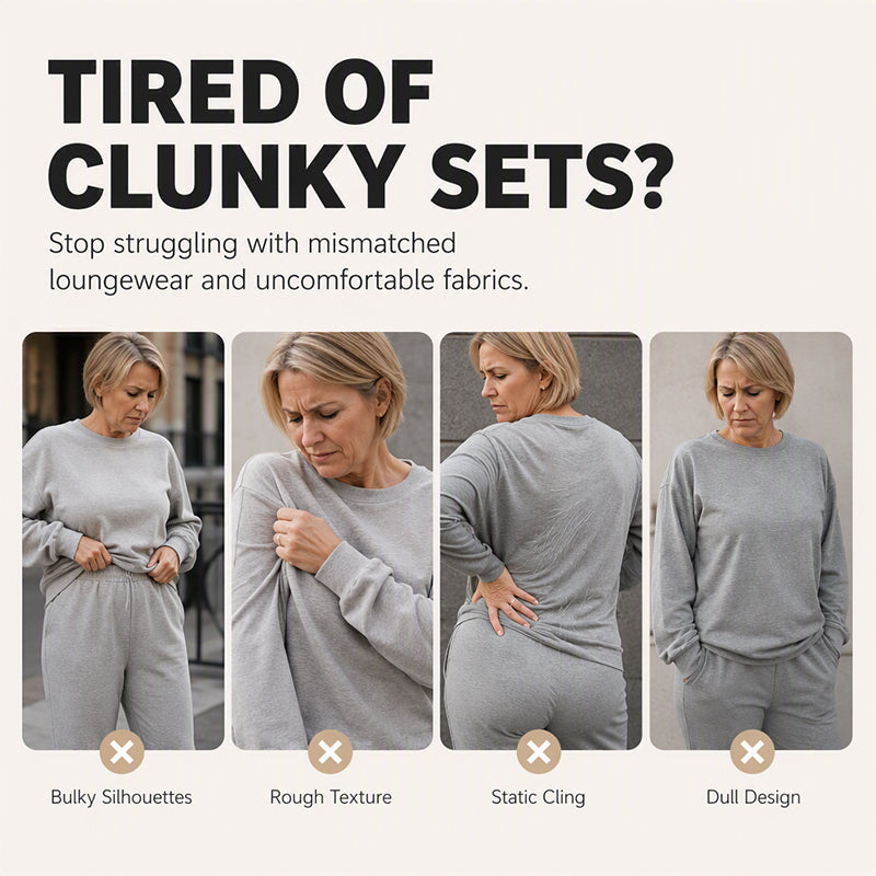 👗 Women's Knit Two-Piece Sweatshirt & Midi Skirt Set | Cozy & Coordinated – Effortless Chic for Everyday ✨
