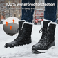 ❄️🥾 Women's Waterproof Plush-Lined Snow Boots | Dry & Toasty – Cozy Mid-Calf Warmth for Winter Days ✨
