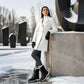 ❄️🥾 Women's Waterproof Plush-Lined Snow Boots | Dry & Toasty – Cozy Mid-Calf Warmth for Winter Days ✨