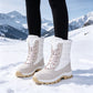 ❄️🥾 Women's Waterproof Plush-Lined Snow Boots | Dry & Toasty – Cozy Mid-Calf Warmth for Winter Days ✨
