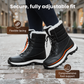 ❄️🥾 Women's Waterproof Plush-Lined Snow Boots | Dry & Toasty – Cozy Mid-Calf Warmth for Winter Days ✨