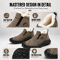 🔥 Men's Winter Plush-Lined Walking Shoes | Warm & Walkable – All-Day Comfort for Cold Days ✨👟