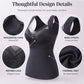 👙 Women's Slim Fit Thermal Camisole with Built-In Bra | No bulky layers, no uncomfortable bra wires – Slim, warm & seamless for chilly days ✨