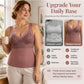 👙 Women's Slim Fit Thermal Camisole with Built-In Bra | No bulky layers, no uncomfortable bra wires – Slim, warm & seamless for chilly days ✨