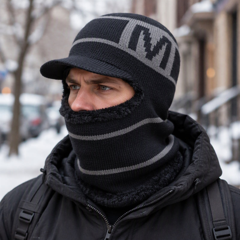 ❄️🧶 Men's Winter Warm Knit Beanie | No cold head, no itchy fabric – Warm & comfortable for daily wear and outdoor activities ✨