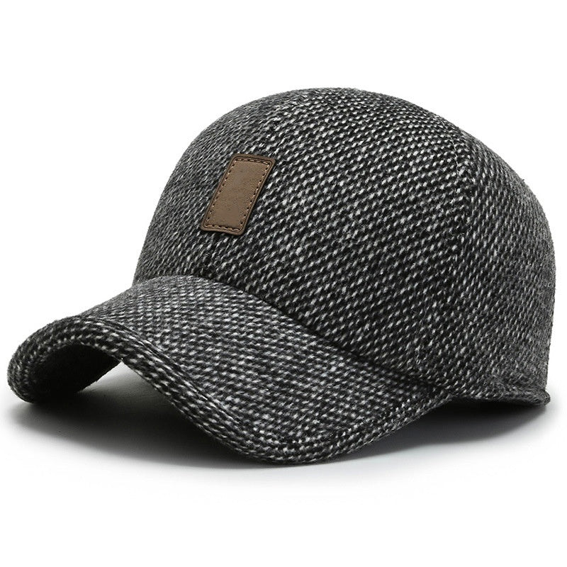 ❄️🧢 Men's Warm Baseball Cap with Ear Flaps | No Cold Ears in Winter, No Bulky Beanie Look – Warm Ear Flaps, Classic Cap Style & Everyday-Ready ✨
